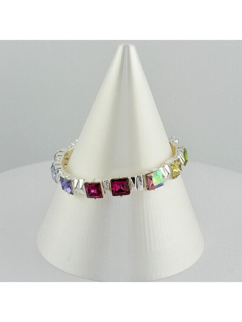 Bomb Party Single Stack Bracelet - on Silver Plating #112
